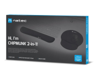 Natec POD MYSZ I NADGARSTEK  CHIPMUNK ZESTAW ERGONOMICZNY CZARNY - 1470212 - zdjęcie 5
